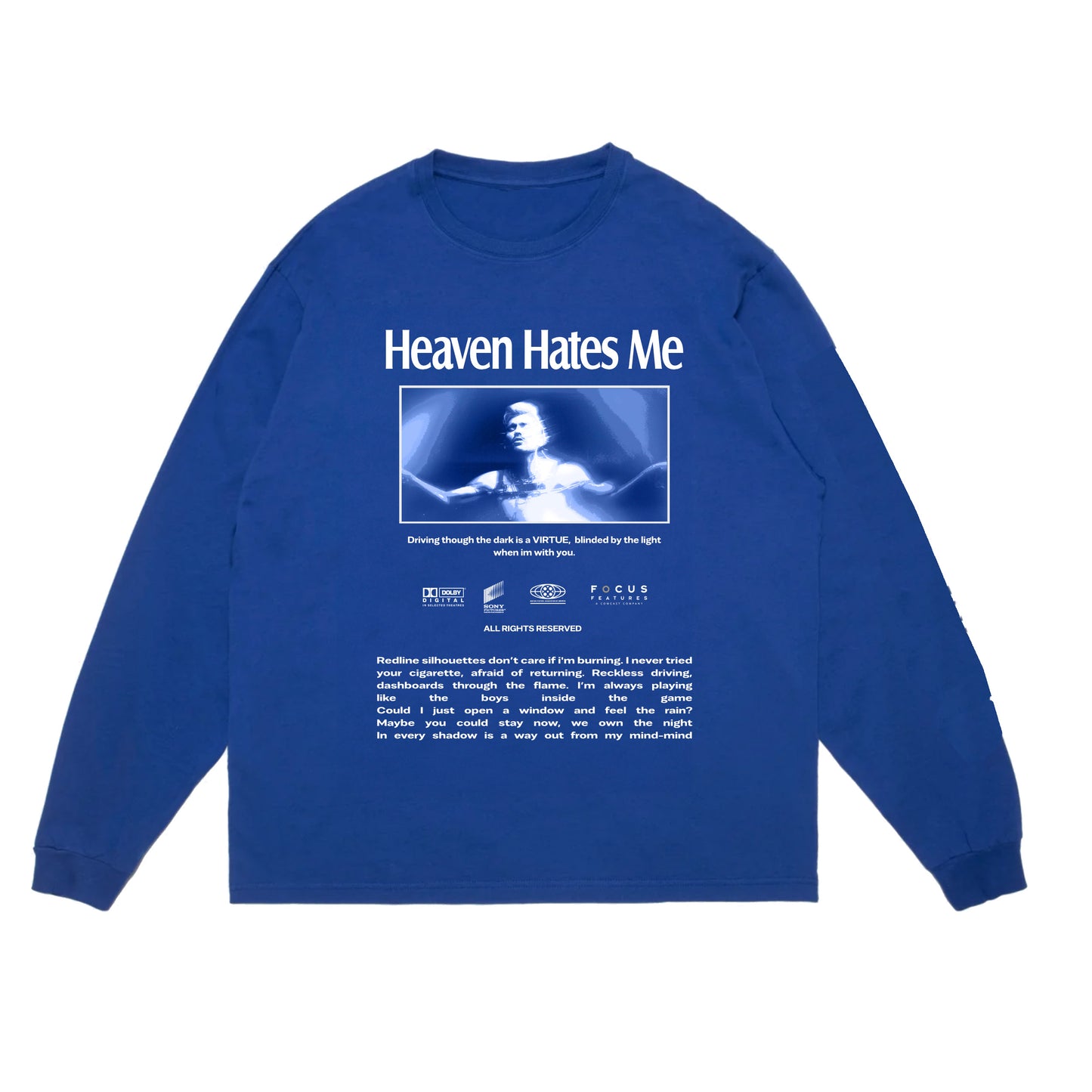 "HEAVEN HATES ME" - LONG SLEEVE T-SHIRT